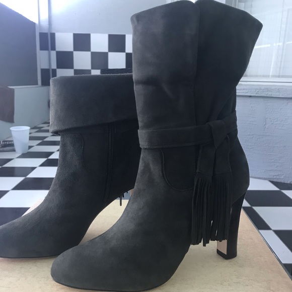 Johnston & Murphy Shoes - Johnston & Murphy Forest Suede Bootie